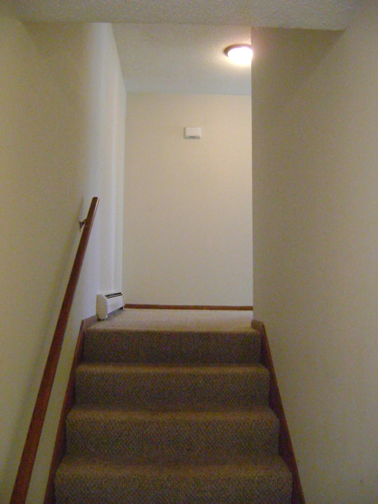 looking upstairs from the door way - entry way - 2233 5th Ave, NE