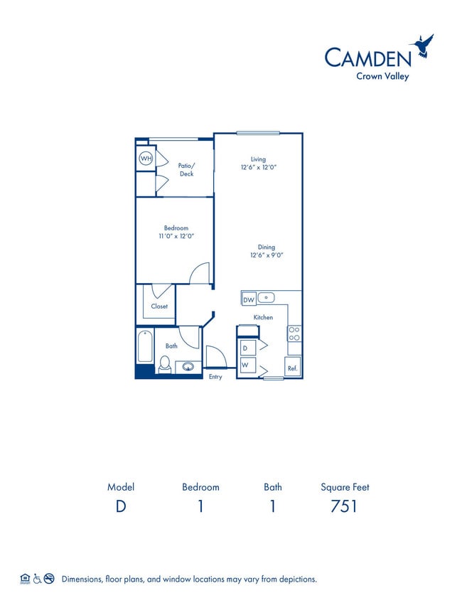Floorplan - Camden Crown Valley