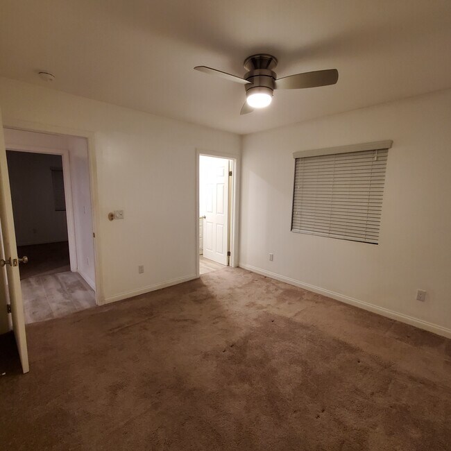 Master bedroom with its own full bathroom. - 5731 Fulton Ave