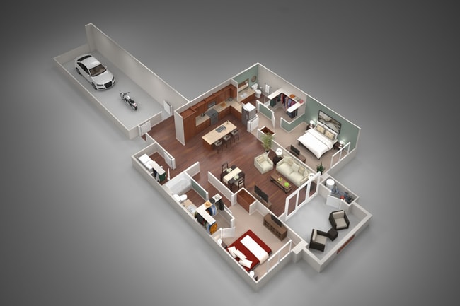 Floorplan - San Portales