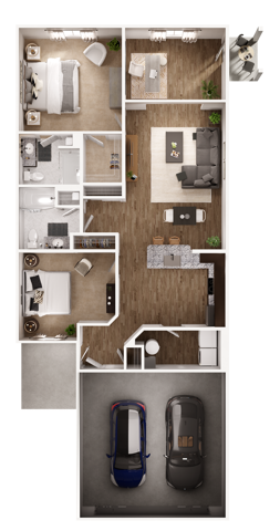 Isleworth 3 Rearload - The Residences at Woodside