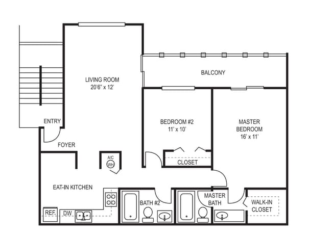 Floorplan - Rivercrest Racquet