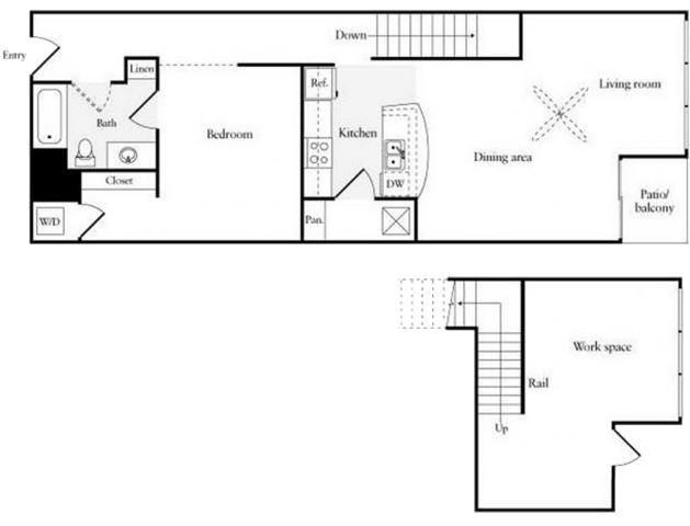 Floorplan - 1016 Lofts