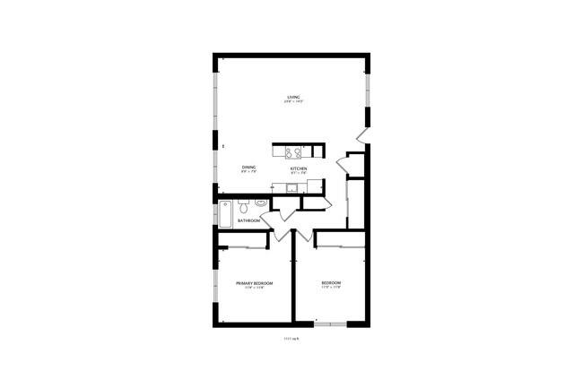 Floorplan - 1008 E 23rd St