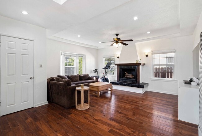 Living room w/fireplace - 2320 S Genesee Ave