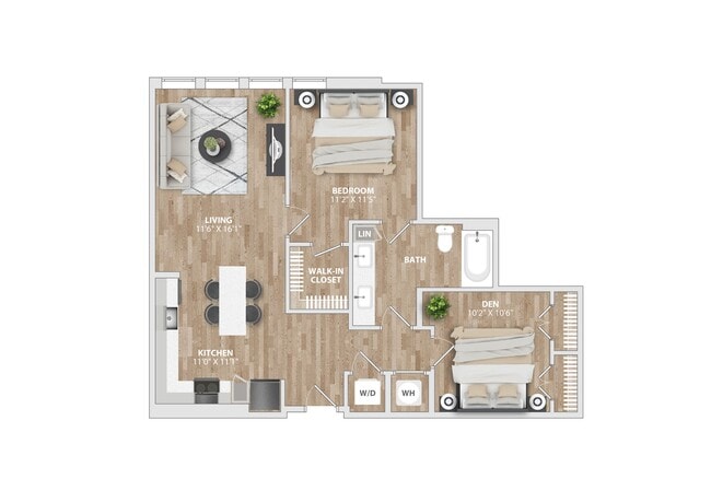 Floorplan - South and Hollis