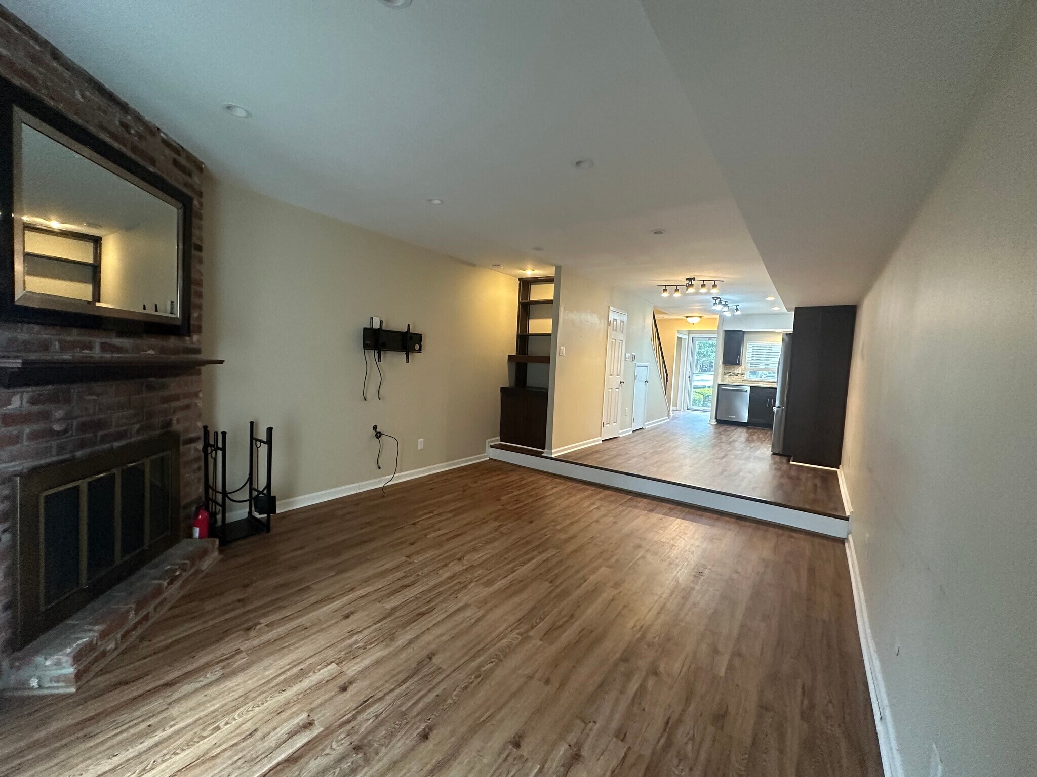 Living Room with Fireplace - 2003 Valley Dr
