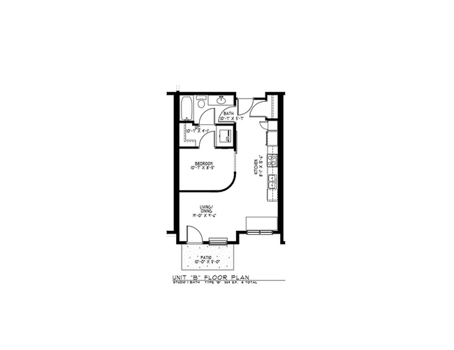 Floorplan - Silver Creek Apartments