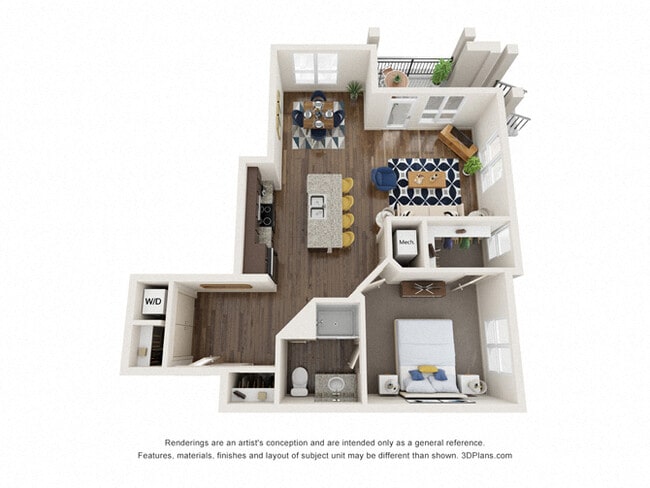 Floorplan - Royster Commons Apartment Homes