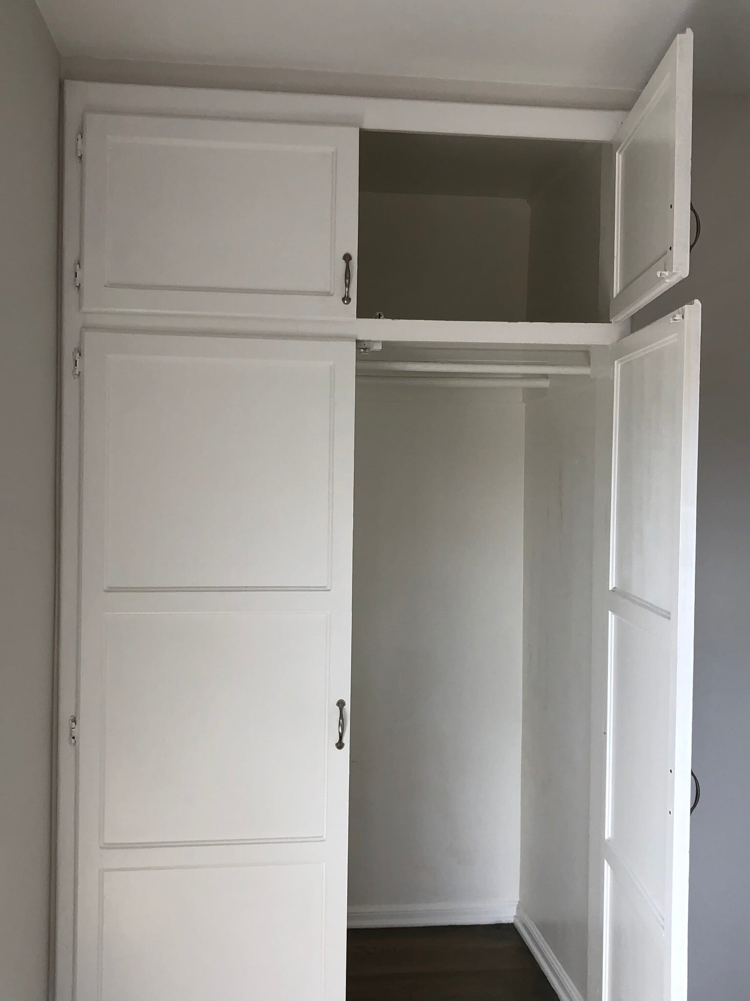 Deep bedroom closet - 1033 Pearl St