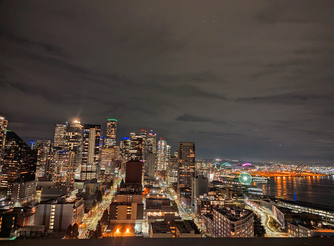 View from the rooftop deck - 121 Vine St