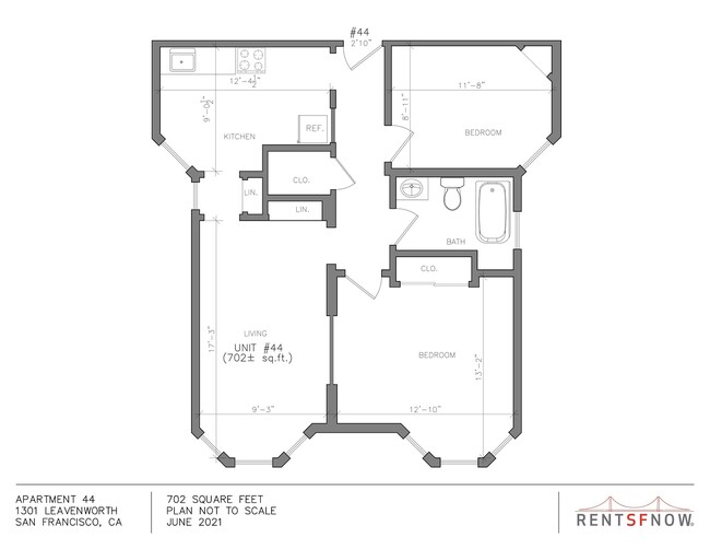 Floorplan - 1301 Leavenworth