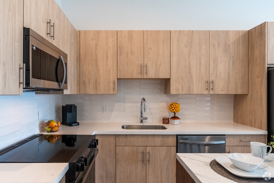 2BR, 2BA - 820SF - Kitchen - Brand-New Apartments at SORA-Modern Living in the Heart of It All...