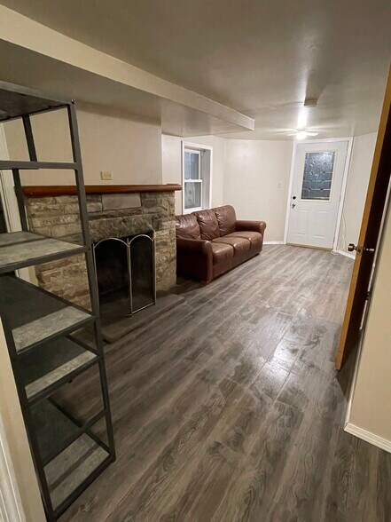 Living Room (Fireplace is non-functional) - 3708 W Dickens Ave