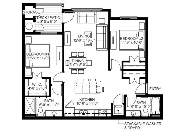 Floorplan - East Range Crossings