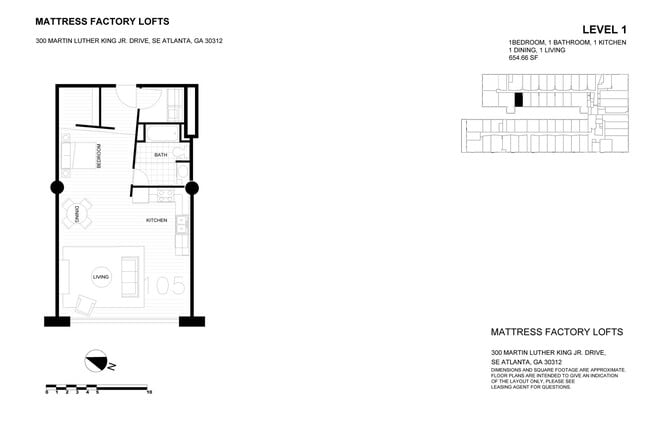 Floorplan - Mattress Factory Lofts