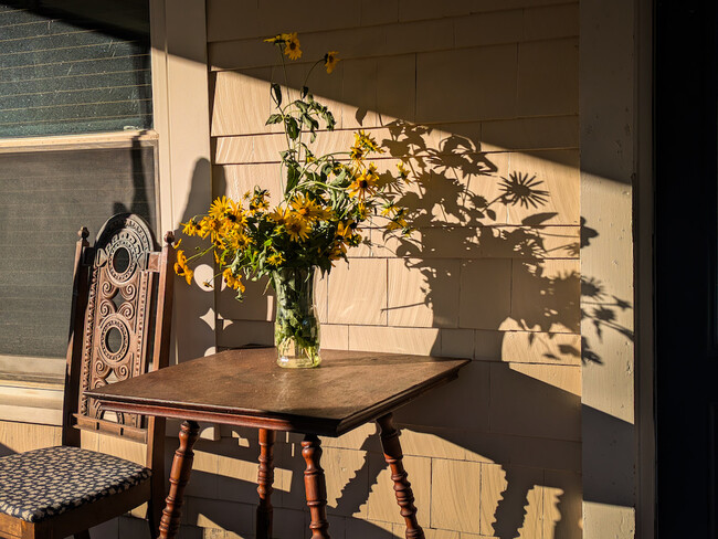 front porch - 140 Peck Ave