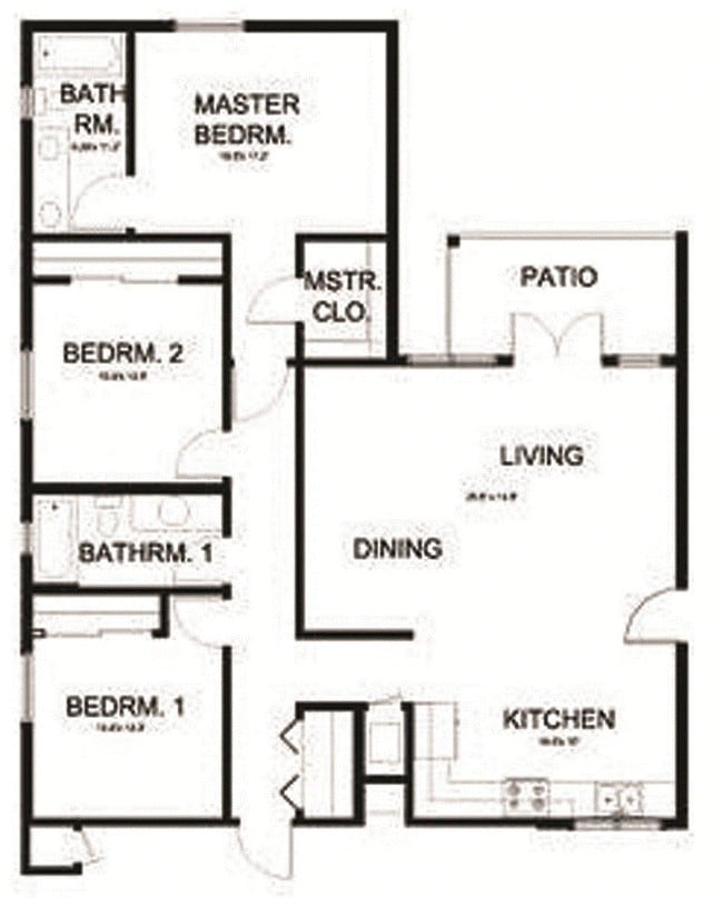 Danville Village 3101 N St. Mary's St Beeville TX 78102 Apartment