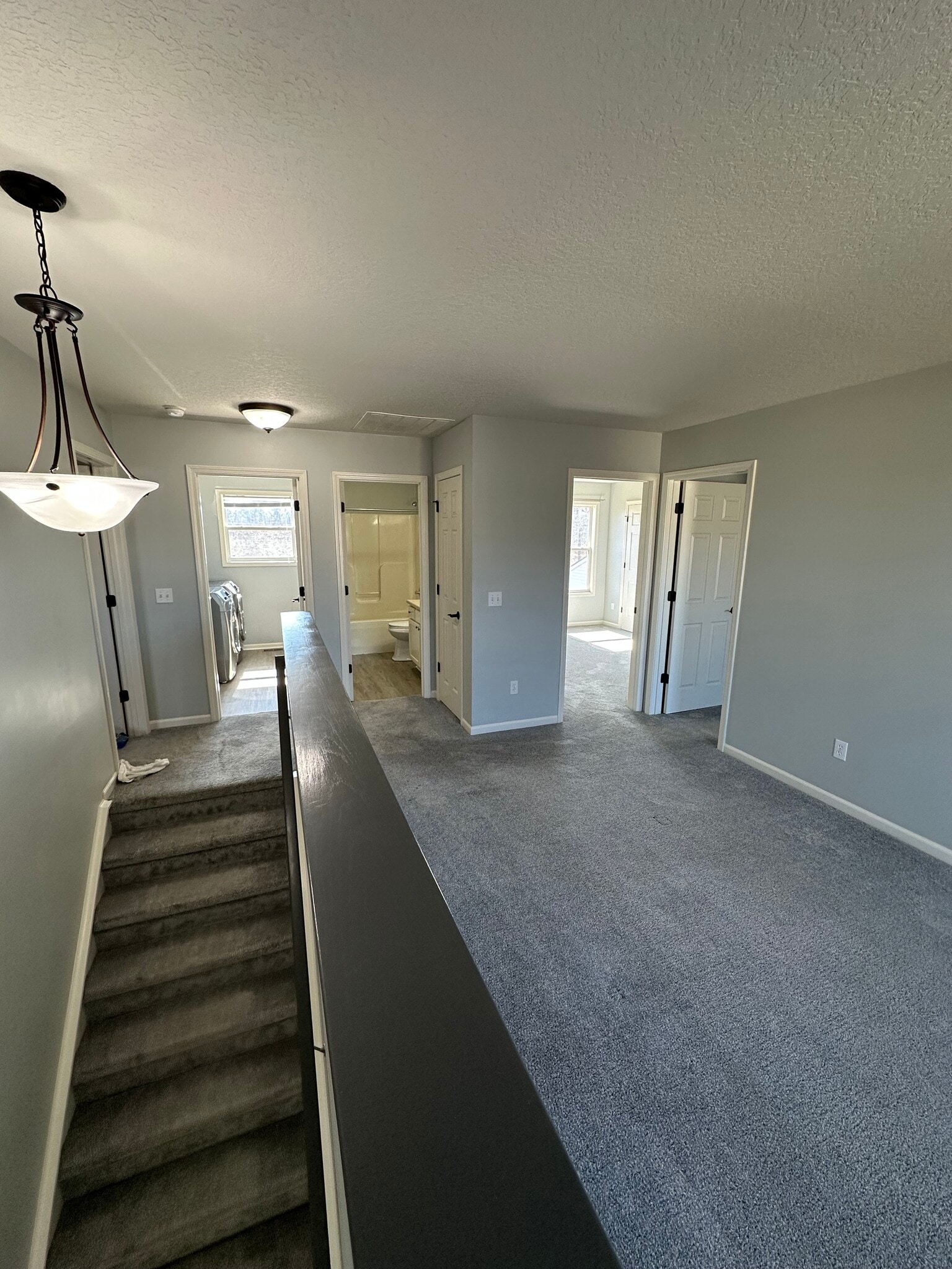 Stairs + Loft View - 411 Treeline Cv