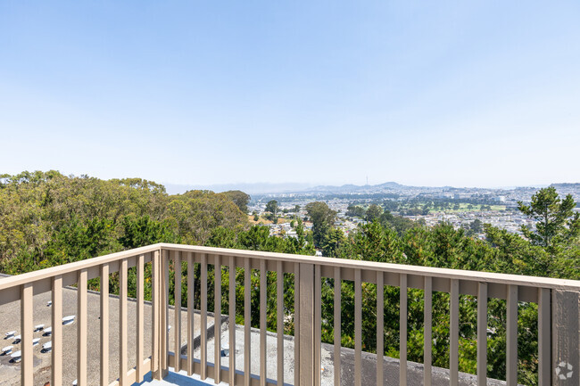 2BR, 2BA - 884SF - Deck - Terrace View Apartments