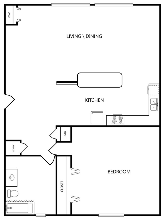 Floorplan - Tribeca Apartments