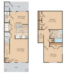 2BR/1.5BA - The Villages at Alton Park