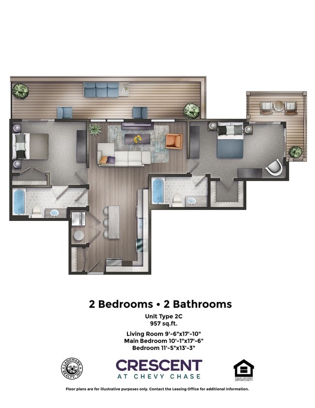 Floorplan - Crescent at Chevy Chase