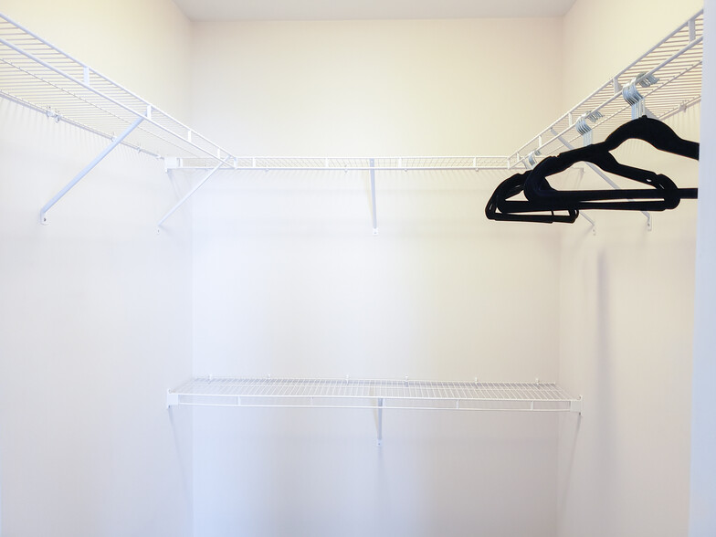 Spacious walk-in closet in master bedroom - 700 Finsbury St.