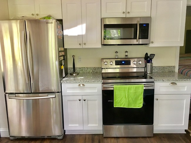 New stainless steel appliances - 183 Whiley Rd