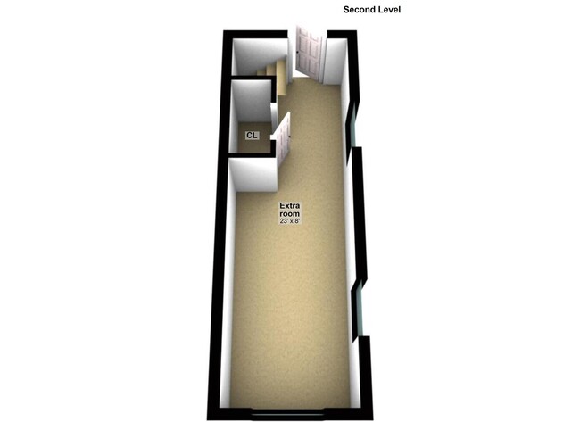 Floor plan - attic. - 319 Davenport Ave