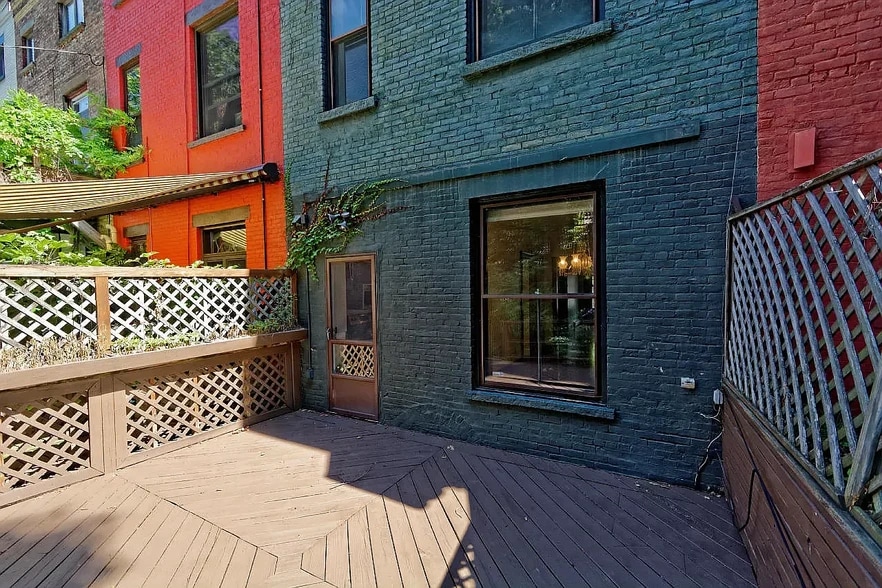 back porch - 342 Hudson Ave