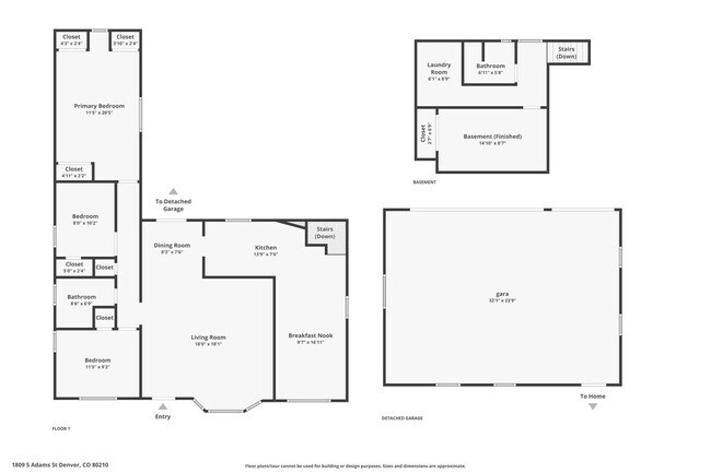 Building Photo - $0 DEPOSIT OPTION! UNIVERSITY PARK/DU, BEAUTIFUL RANCH HOME, 3 CAR GARAGE, HARDWOOD FLOORS, SOLAR...