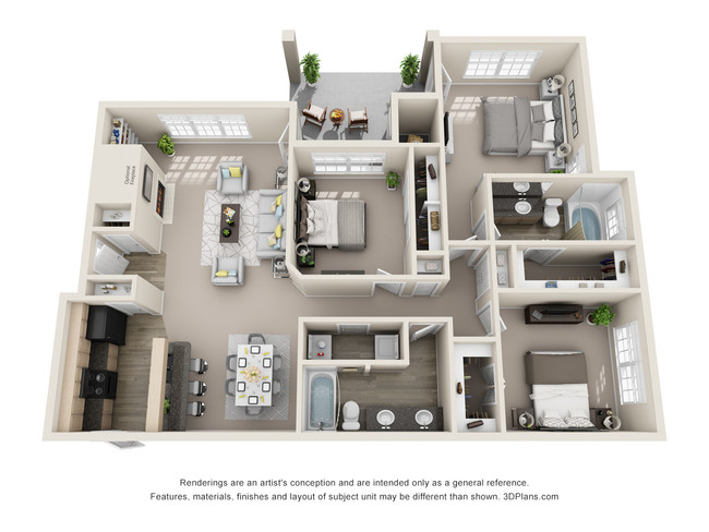 Floorplan - Legends on the Green Apartments