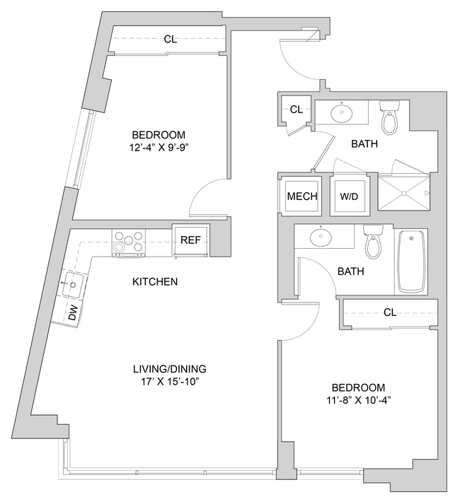 Floorplan - The Modern at Art Place