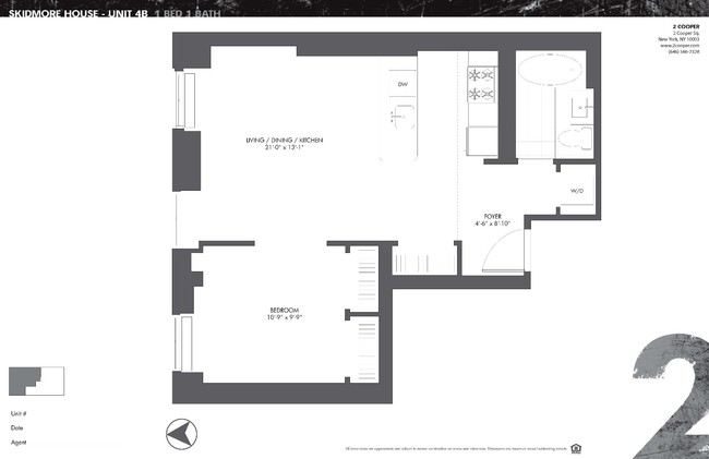 Floorplan - 2 Cooper Square