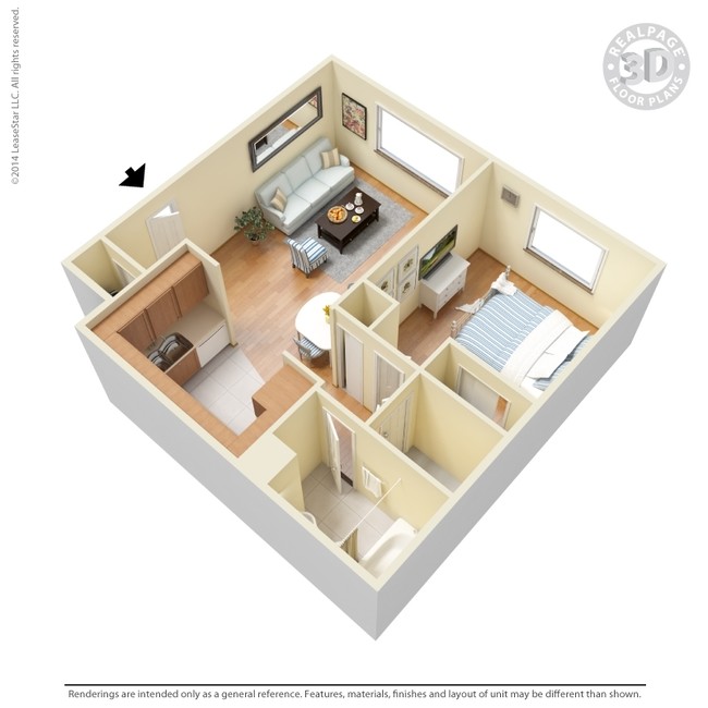 Floorplan - Pleasantville Park Apartments