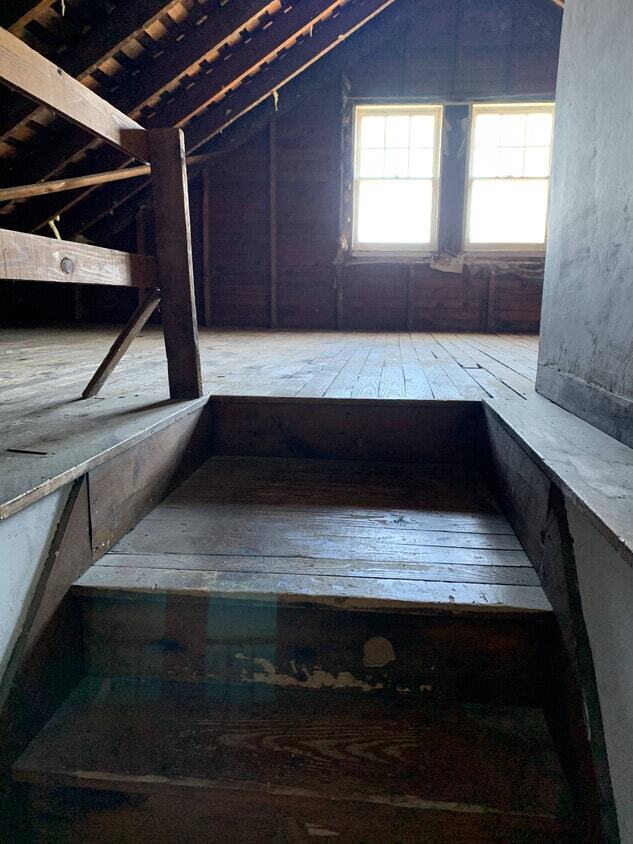 Walk-up attic storage - 47 Nicholson St