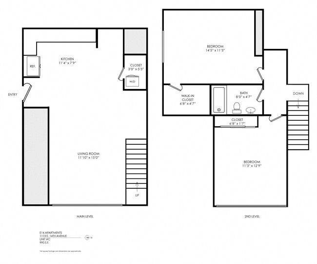 Floorplan - E14 Apartments