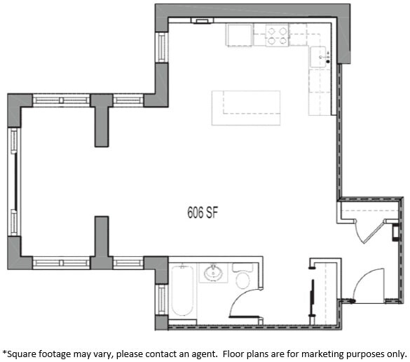 Floorplan - Kenyon Apartments