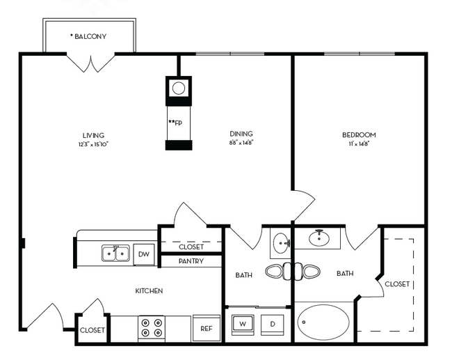 Floorplan - Winsted at White Rock