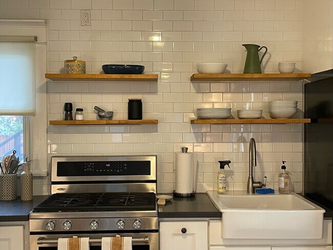 Floating Chop Block Shelves - 2813 2nd Ave