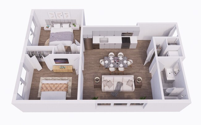 Floorplan - 33 Center Street Apartments