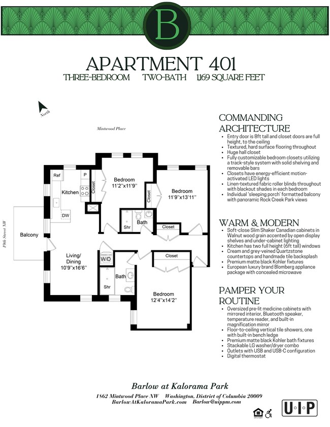 Floorplan - The Barlow at Kalorama Park