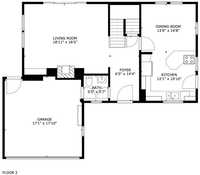 Floorplan - Main - 140 NW Maywood Dr