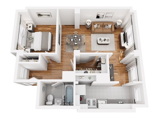 Floorplan - The Windham Apartments