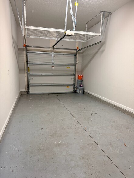1 car Garage with ceiling Safe Racks - 200 Larkin Place