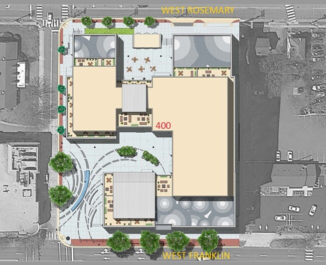 Building Site with Unit Location (#400) - 140 W Franklin St