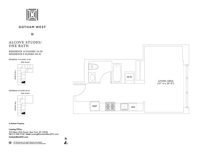 Floorplan - Gotham West