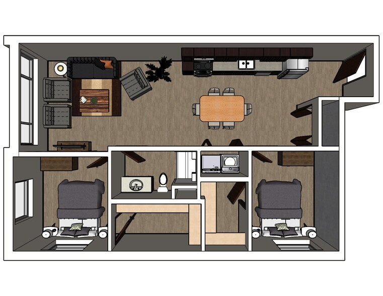 Floorplan - Fairmont Flats