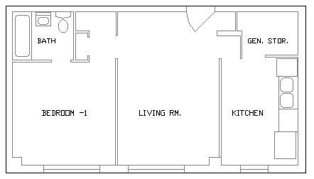 2BR/1BA - Homestead Apartments